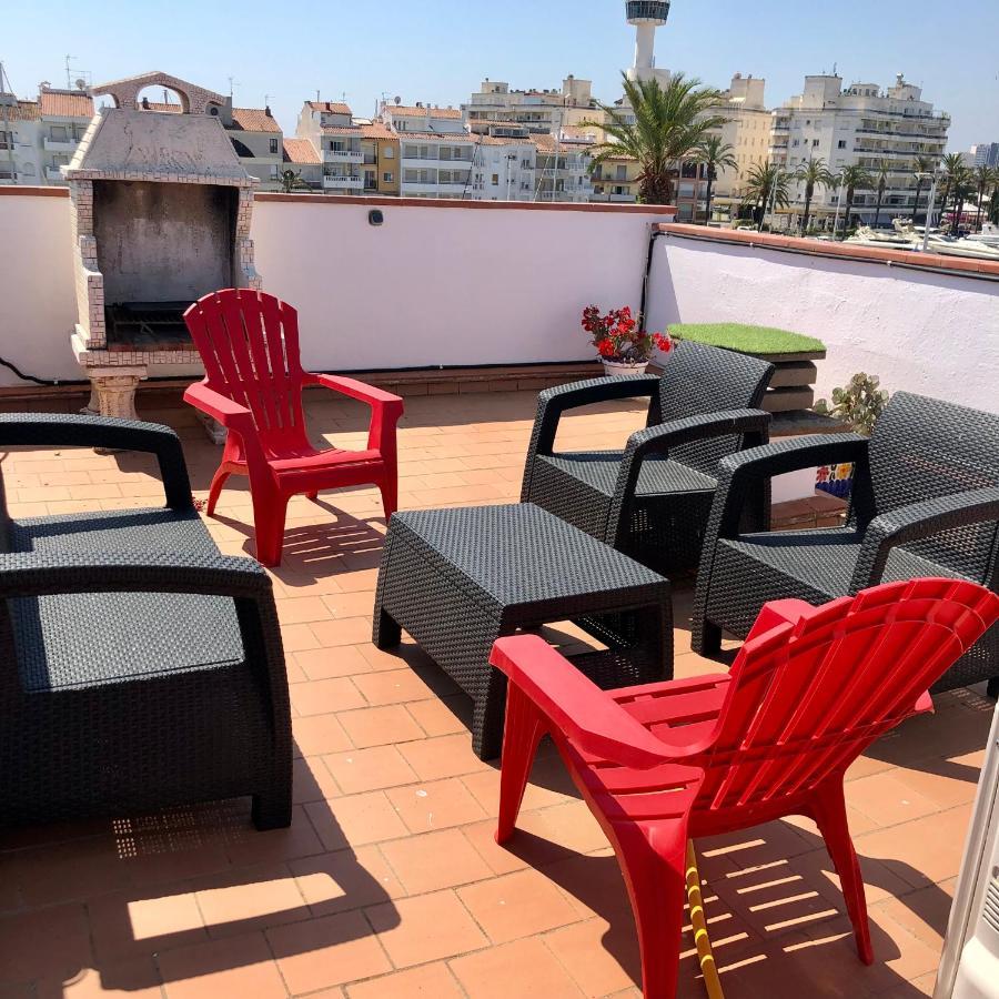 Appartement 80 M2,Port Rhodes D-2 Chambres, Terrasse Panoramique, Vue Sur Le Canal Principal D'Эмпуриабрава Экстерьер фото